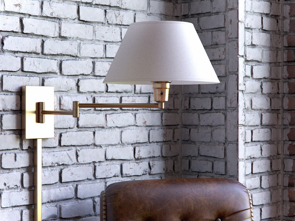 Kenroy 30100VB 1-Light Swing Arm Wall Lamp, Simplicity
