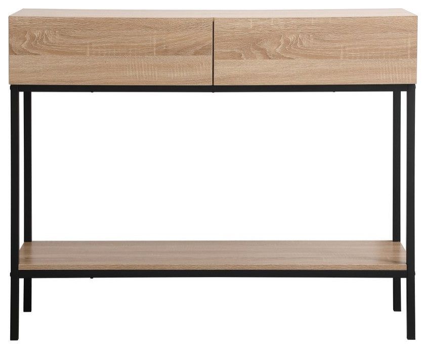 Elegant Decor AF110642MW 42 inch console table in mango wood