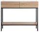 Elegant Decor AF110642MW 42 inch console table in mango wood