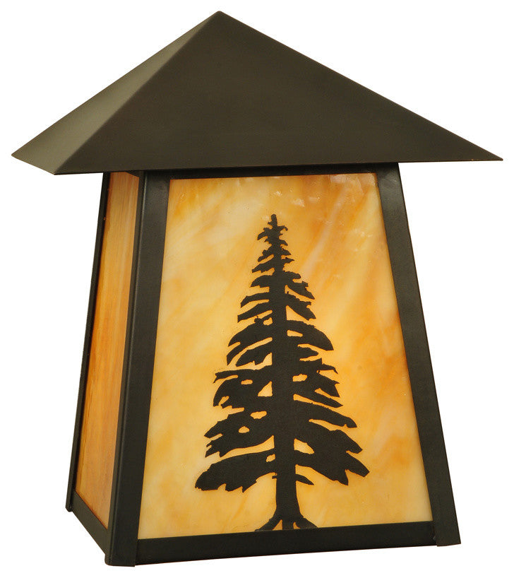 9W Stillwater Tall Pine Wall Sconce
