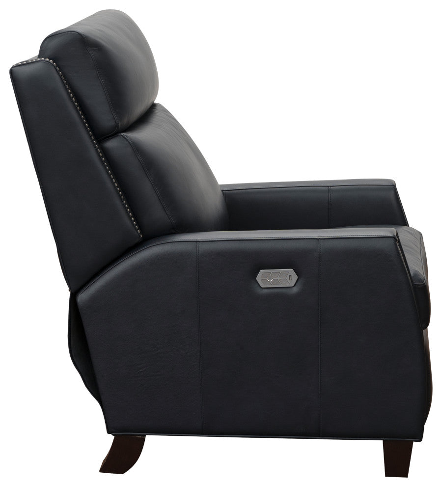 Anaheim Big and Tall Power Recliner w/Power Head Rest and Lumbar, Shoreham Blue