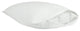 Plain Pillow Protectors, Zipper, Queen, White, Set of 2