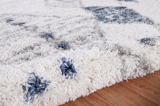Noori Rug Shag Nolan Ivory/Blue Rug