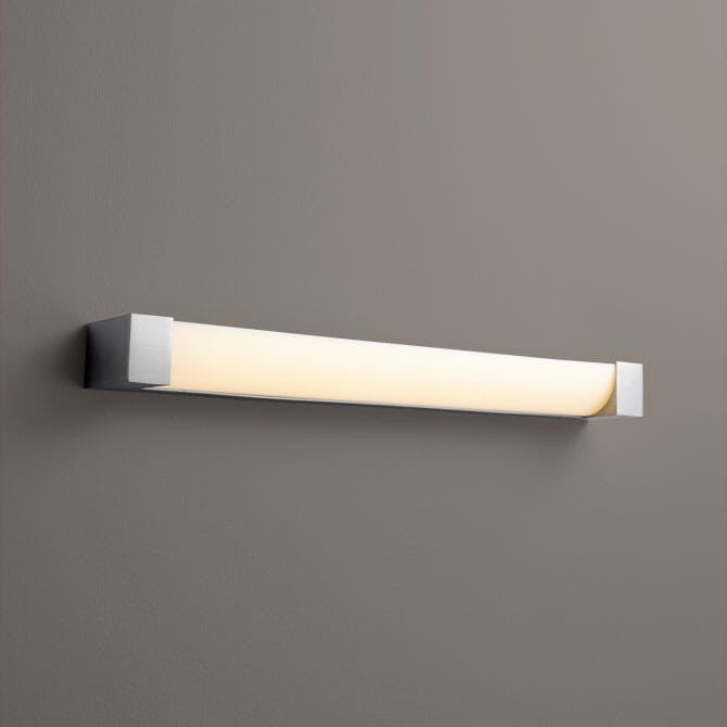 Balance Bathroom Vanity Light in Satin Nickel