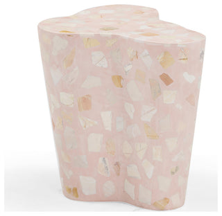Slab Terrazzo Side Table