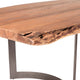 First of A Kind Bent Dining Table Large Smoked