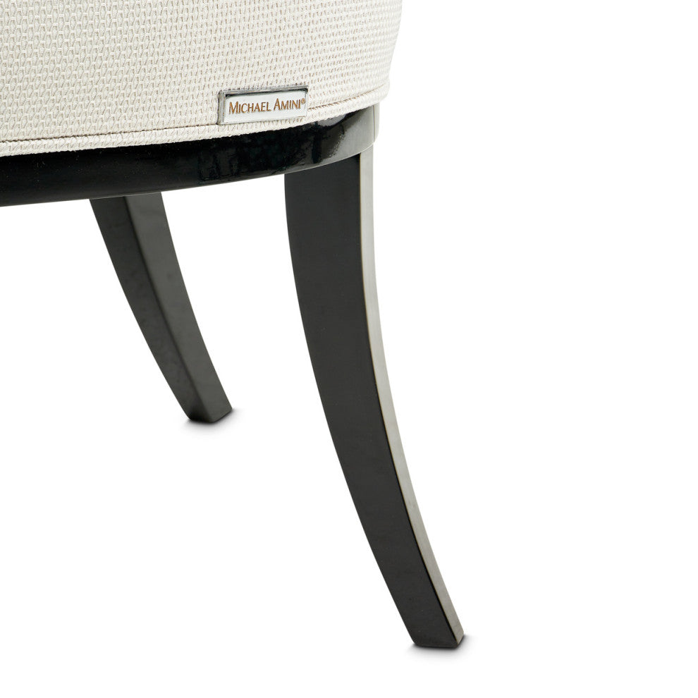 La Francaise Accent Chair Cafe au Lait/Black