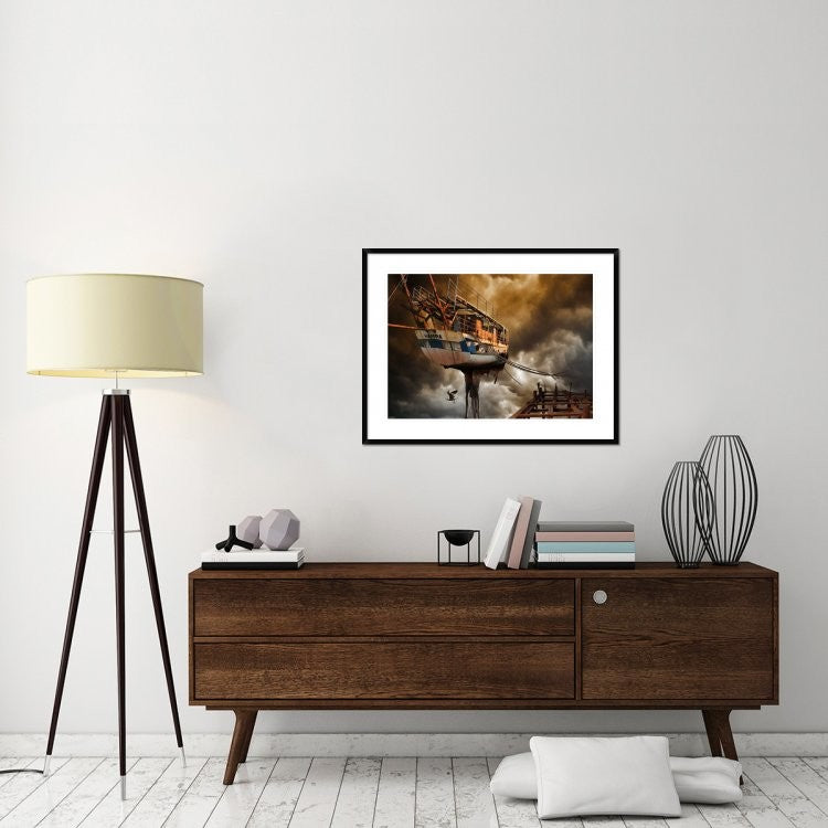 "Nimfa" Framed Digital Print by Radoslav Penchev, 38"x29"