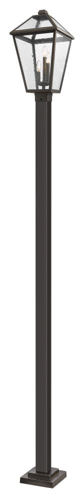 Zlite 579PHXLS-536P-ORB 3-Light Outdoor Post Mounted Fixture, Seedy
