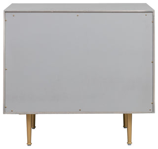 Trident Nightstand, Gray