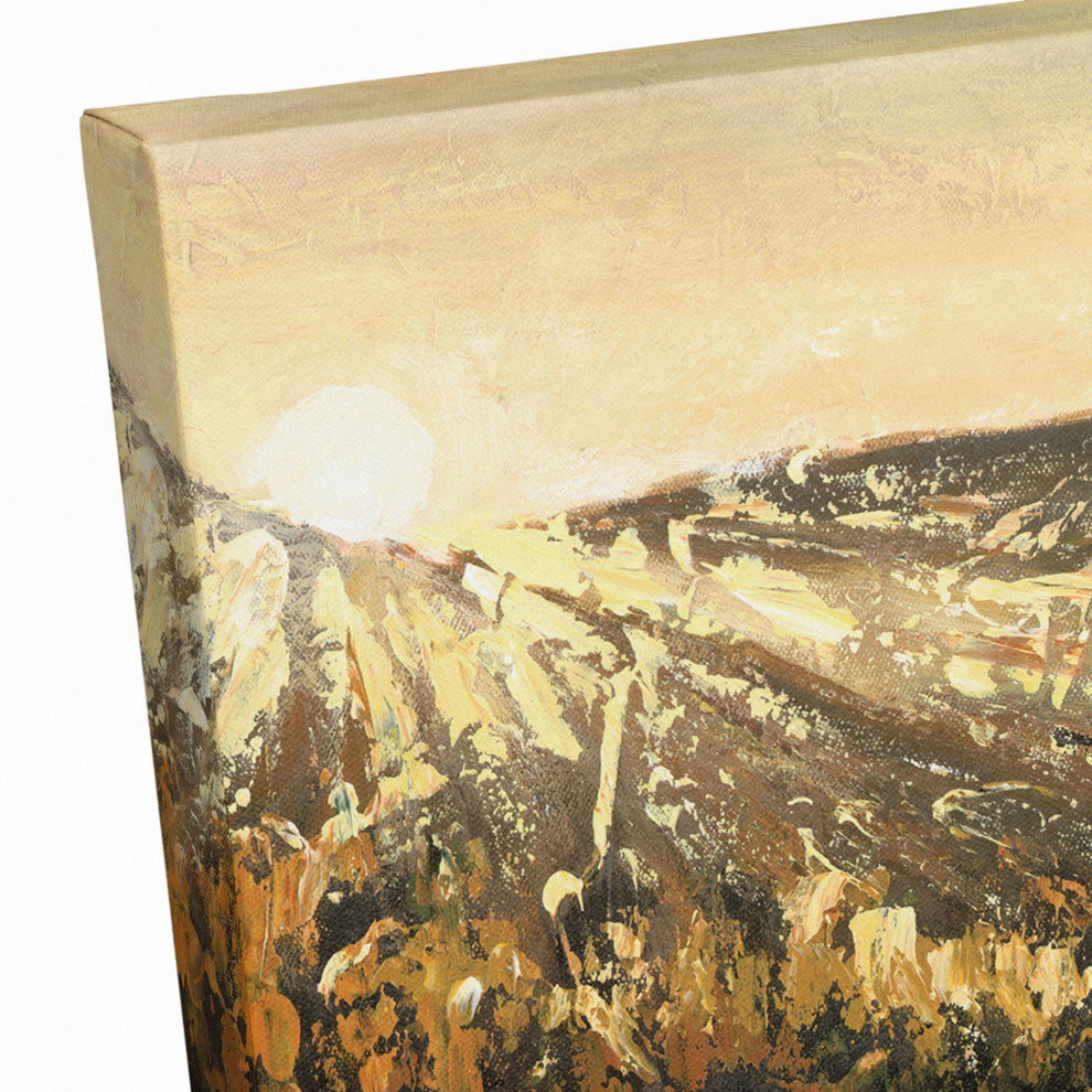 America the Beautiful 12x18 Canvas Wall Art