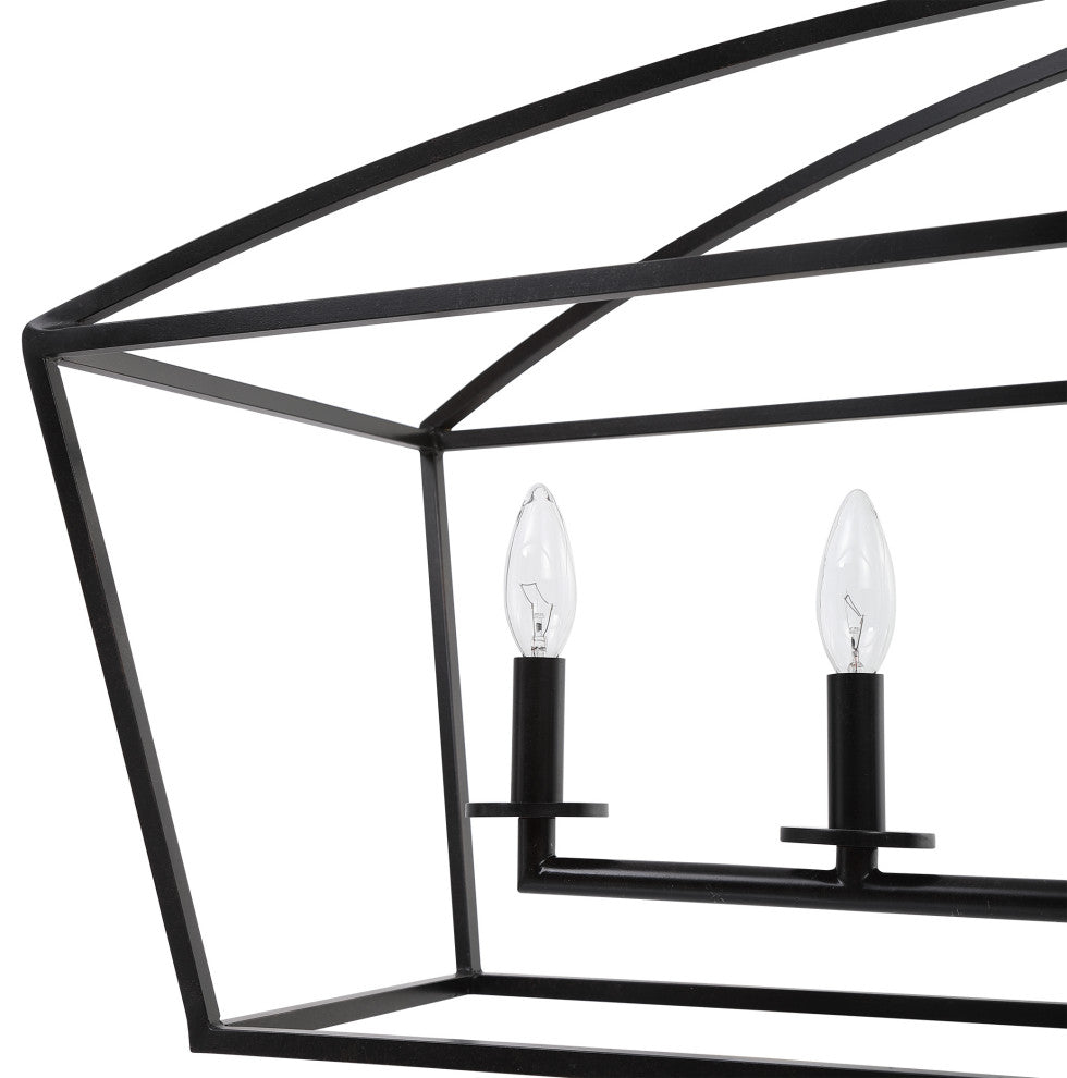 Clayton 6 Light Linear Chandelier
