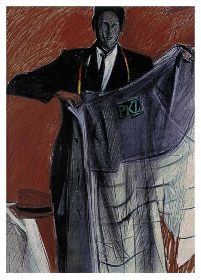 "PKZ" Digital Paper Print by Hans Falk, 23"x32"