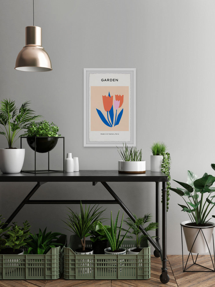 "Modern Art Paris" Framed Painting Print, 8x12