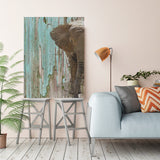 "The Elephant II" Gallery-Wrapped Canvas Wall Art, 16"x20"