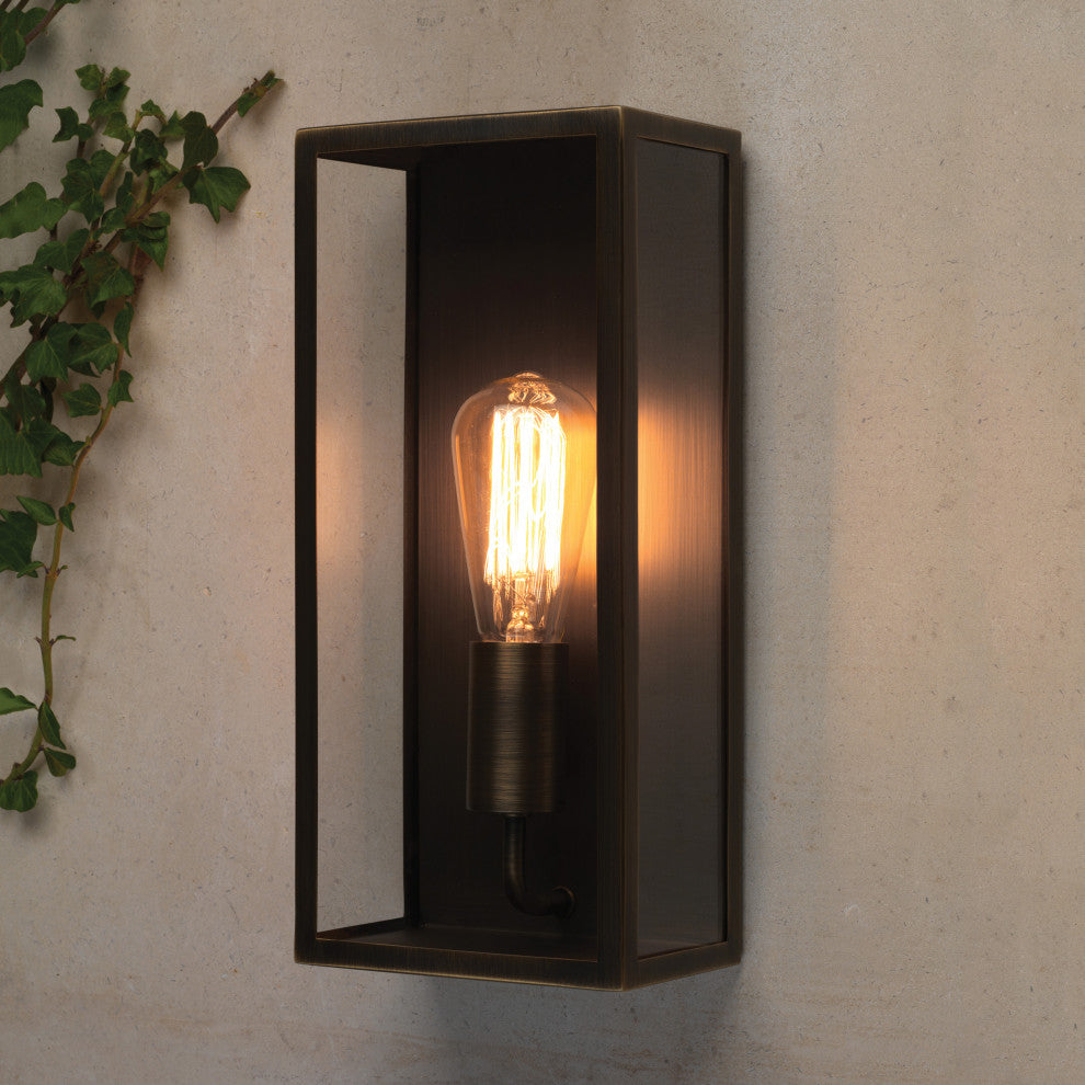 Astro Messina, Dimmable Outdoor Wall Light (Bronze)
