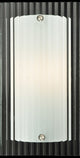 6"W Metro Fluted Quadrato Led Wall Sconce