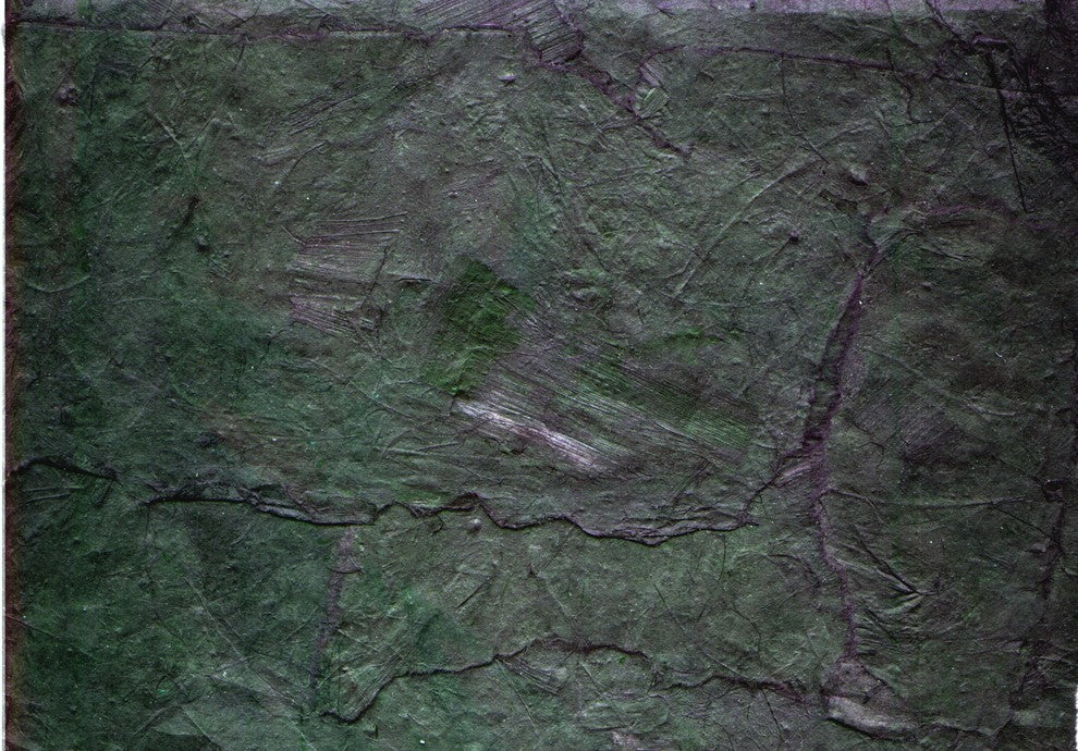 Our Original Collection  Green Slate, 18"x27" Gallery Wrapped Canvas Print