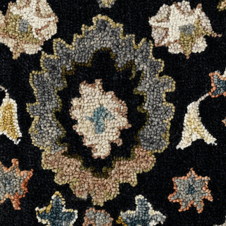 Jackson Traditional Black Hand-Hooked Area Rug 2' x 3'