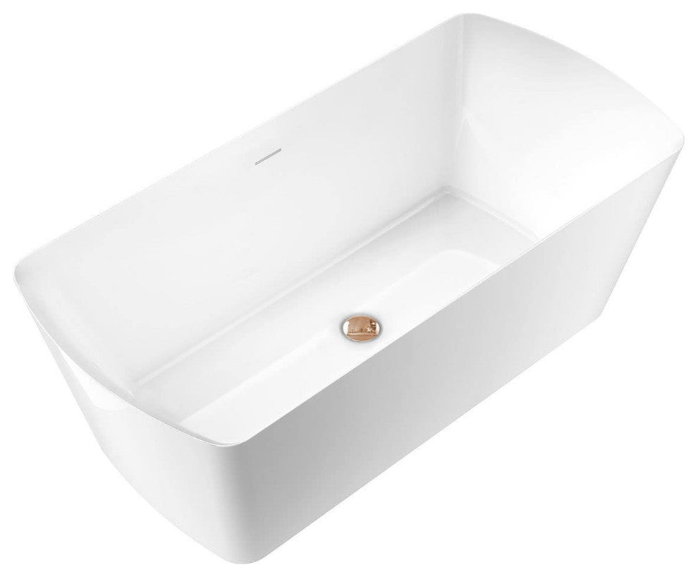 Camille 59 Inch Freestanding Double Ended Tub