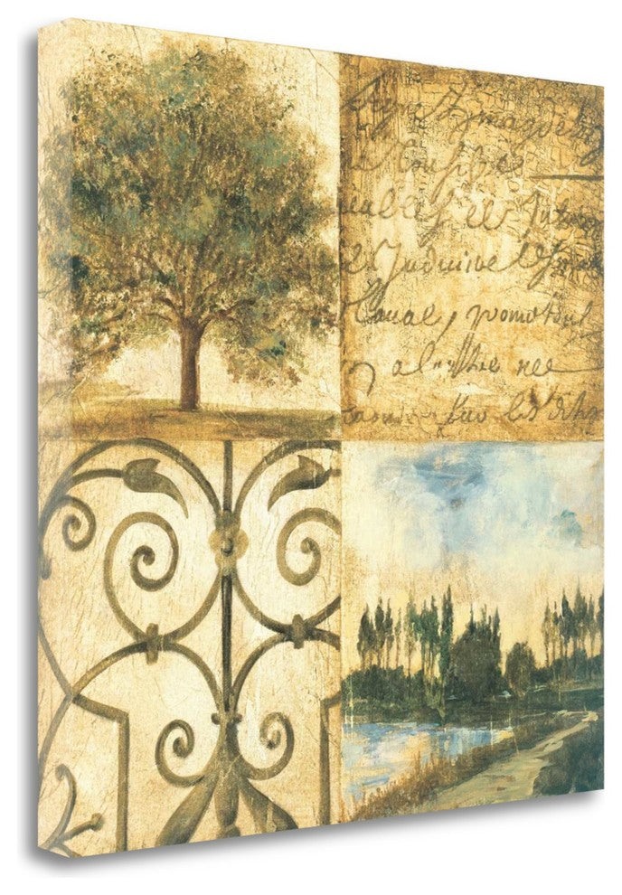 "Letters From Home I" By Liz Jardine, Giclee Print on Gallery Wrap Canvas