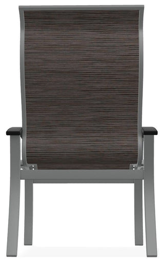 Belle Isle Sling Outdoor Dining Chair, James/Graphite