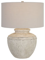 Uttermost Artifact Aged Stone Table Lamp