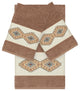 Gianna 3 Piece Embellished Towel Set
