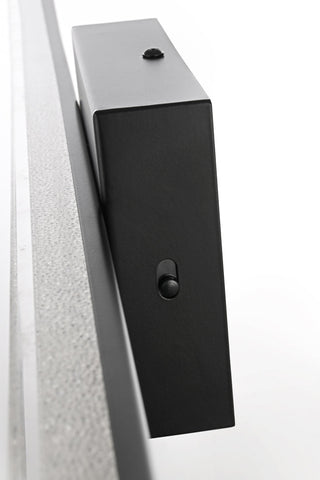 Home Living 36" Led Wall Sconce, Black