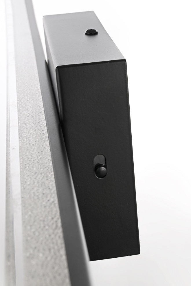 Home Living 36" Led Wall Sconce, Black