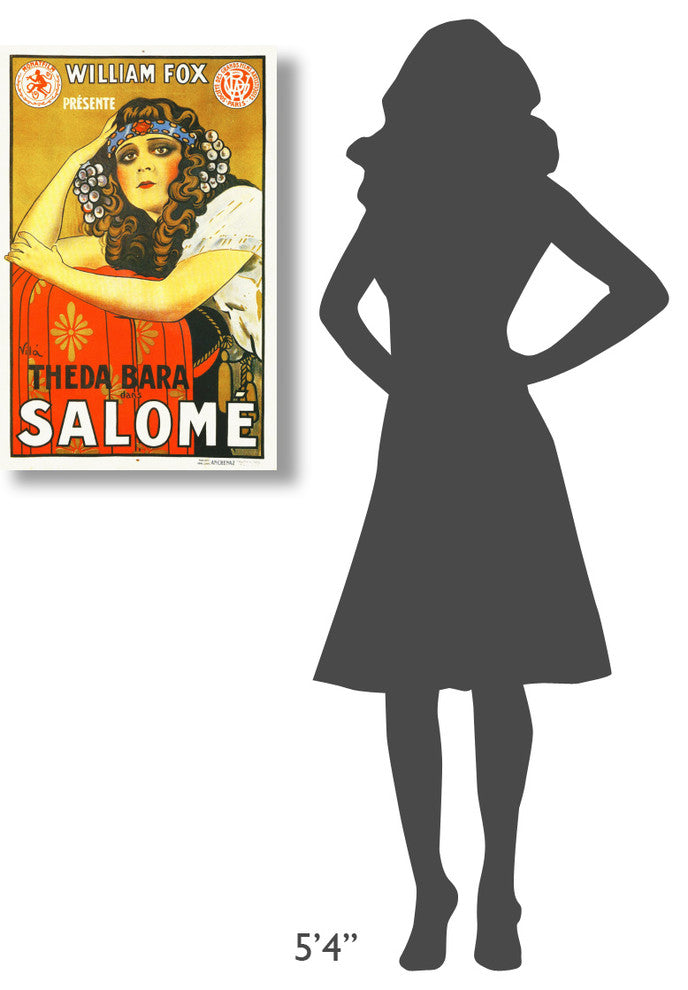 "Salome with Theda Bara,  1923" Canvas by Hollywood Photo Archive, 20x30"
