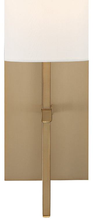 Veronica 1 Light Aged Brass Wall Mount