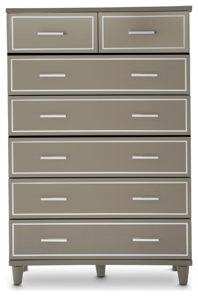 Urban Place 7-Drawer Chest, Dove Gray