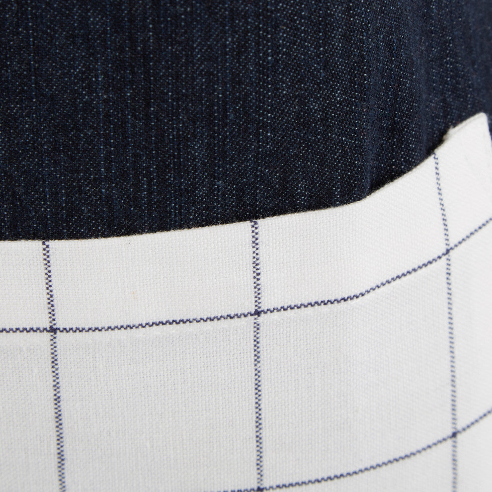 Bon Appetit Denim Embroidered Apron