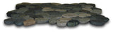 Bali Ocean Pebble Tile - Natural Hand-Sorted with Mesh Backing, 12x12