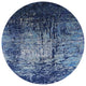 Ahgly Company Indoor Round Mid-Century Modern Area Rugs, 7' Round