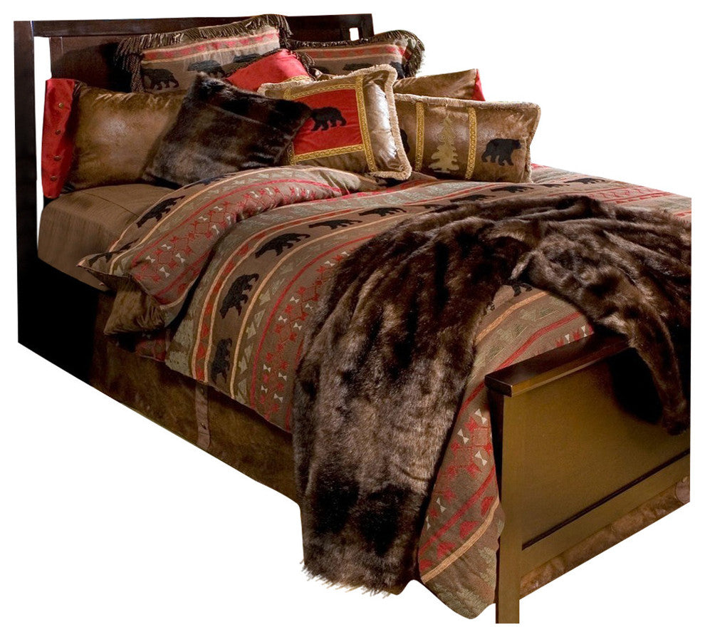 Bear Country Cabin Bedding Set, Twin