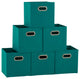 Fabric Storage Bins 6 Piece Set