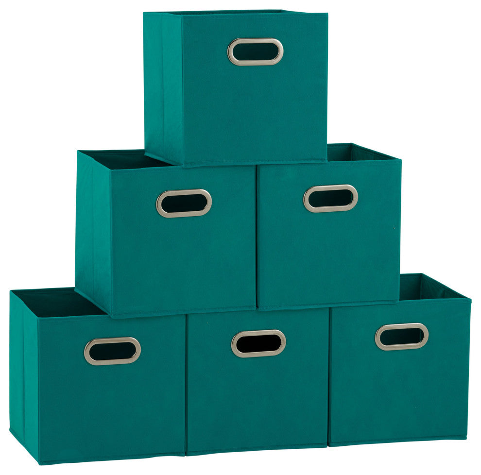 Fabric Storage Bins 6 Piece Set