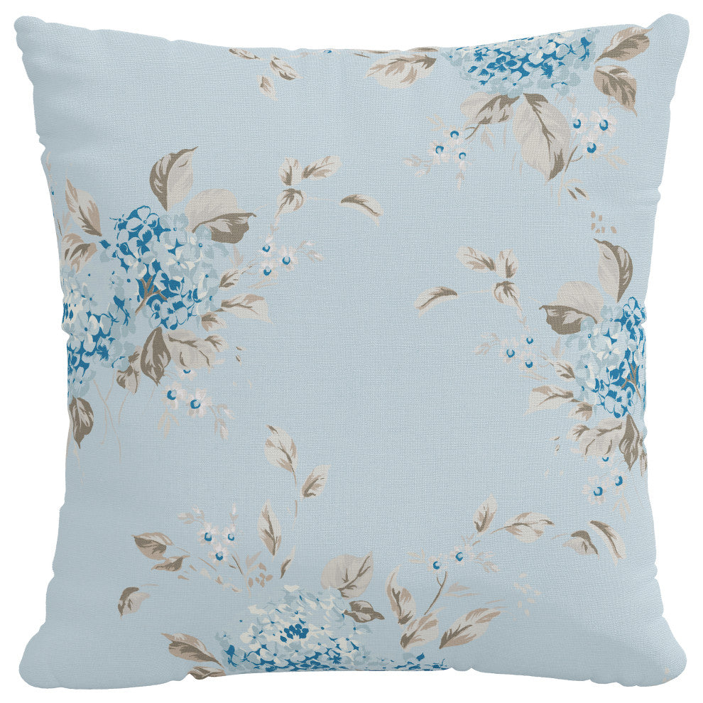 Rachel Ashwell 20" Decorative Pillow - Feather Insert, Sc Berry Bloom, Sc Berry