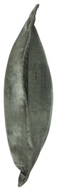 Bryce Velvet 22" Square Throw Pillow by Kosas Home, Myrtle Green