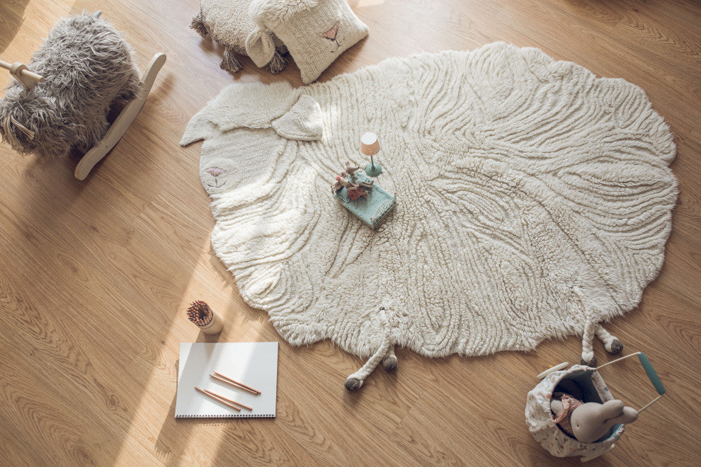 Pink Nose Sheep Woolable Rug