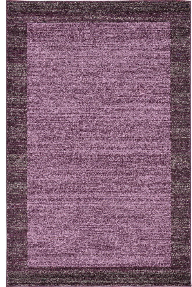 Unique Loom Violet Del Mar Abigail 5' 0 x 8' 0 Area Rug
