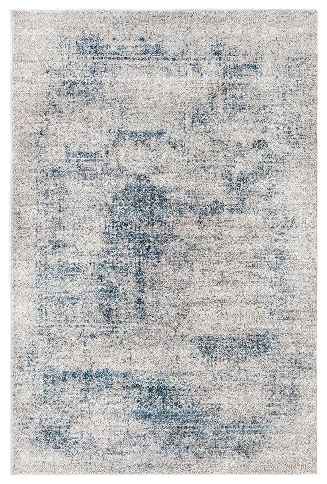 Unique Loom Sarah Finsbury Rug, Blue, 5'3"x8'