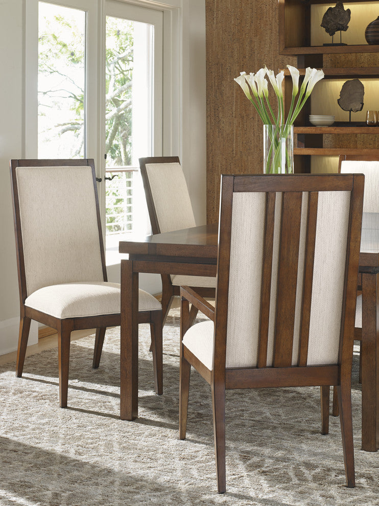 Natori Slat Back Arm Chair