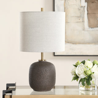 Uttermost Blacktop Textured Buffet Lamp