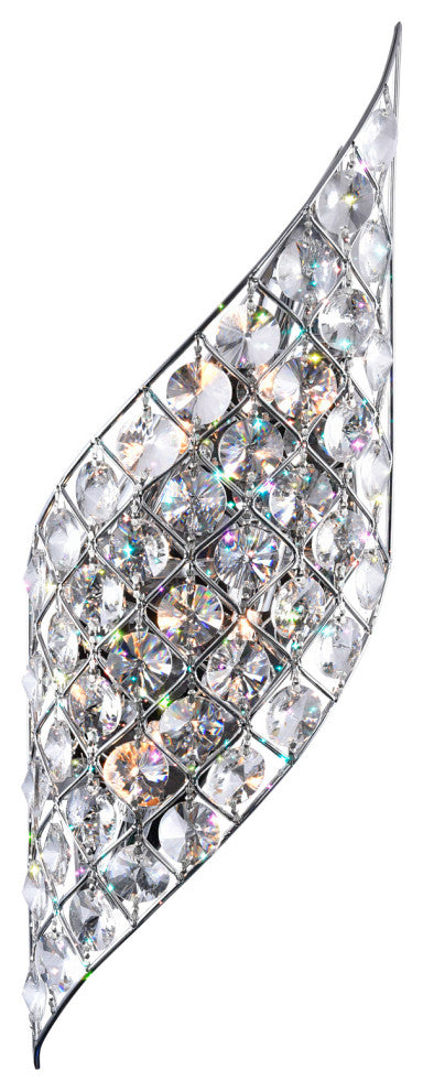 Chique 4 Light Wall Sconce With Chrome Finish