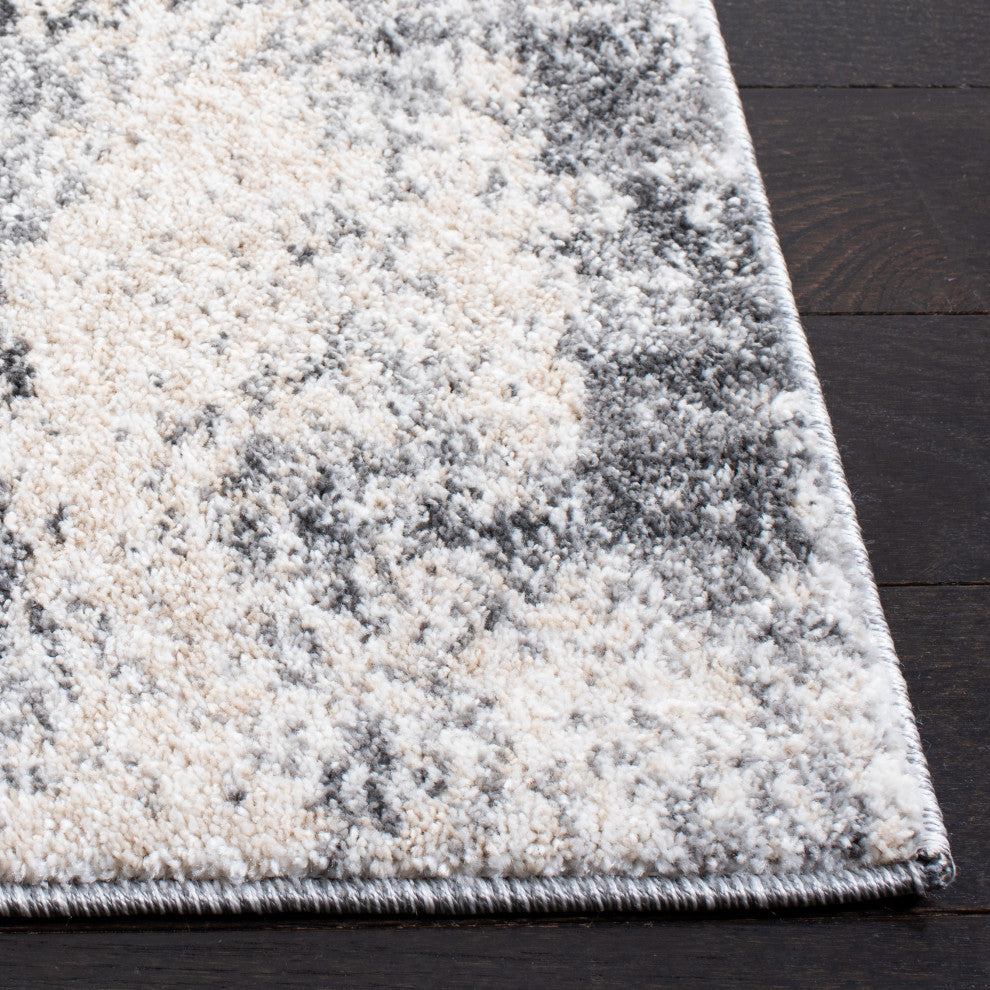 Safavieh Aston ASN704A Rug, Ivory/Grey, 3' X 5'