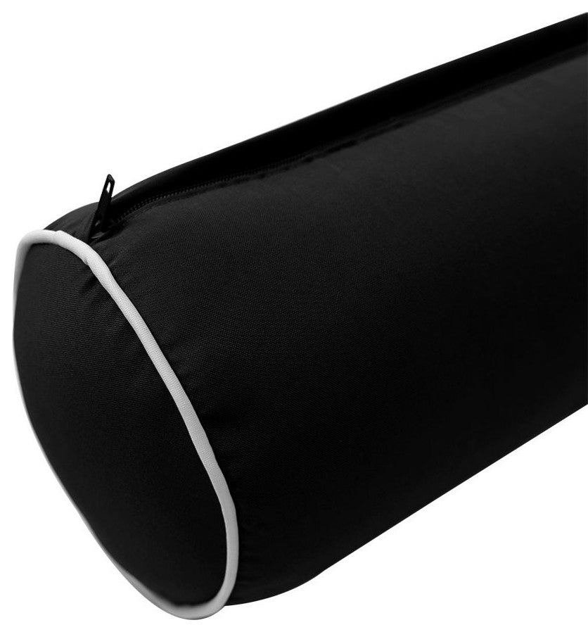 Style5 Twin-XL Contrast Mattress Bolster Cushion Outdoor Slip cover ONLY AD109
