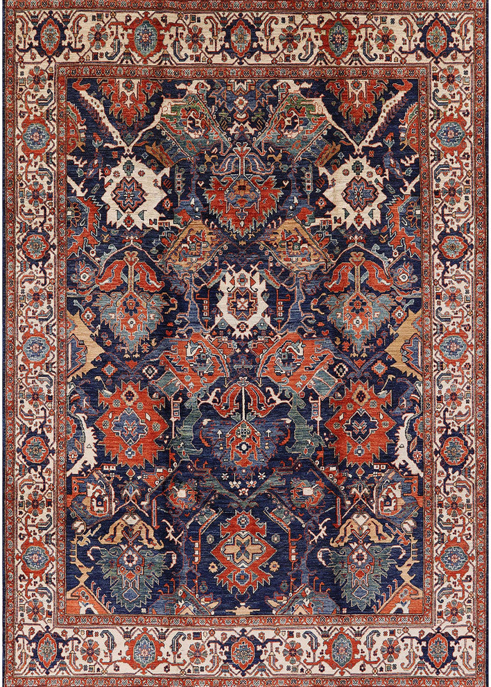 Ahgly Company Indoor Rectangle Mid-Century Modern Area Rugs, 4' x 6'
